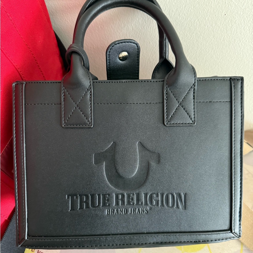 True Religion Black Cross body